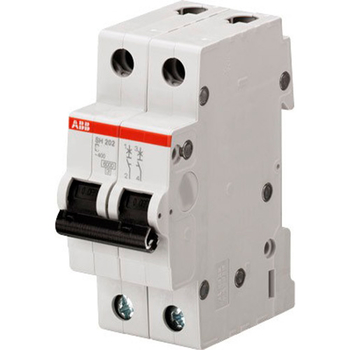 Автоматический выключатель ABB SH202L 2P 16А (С) 4,5kA - Электрика, НВА - Модульное оборудование - Автоматические выключатели - . Магазин оборудования для автономного и резервного электропитания Ekosolar.ru в Черкесске