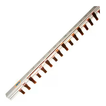 Шина соединительная PIN 3-фазная 63А (1м) Энергия, 5 шт - Электрика, НВА - Щитки и аксессуары для монтажа - Шины нулевые - . Магазин оборудования для автономного и резервного электропитания Ekosolar.ru в Черкесске