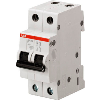 Автоматический выключатель ABB SH202L 2P 25А (С) 4,5kA - Электрика, НВА - Модульное оборудование - Автоматические выключатели - . Магазин оборудования для автономного и резервного электропитания Ekosolar.ru в Черкесске