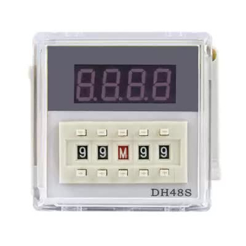Реле времени цифровое 220V DH48S-2Z AC Энергия - Электрика, НВА - Реле, автоматизация и управление - Реле времени - . Магазин оборудования для автономного и резервного электропитания Ekosolar.ru в Черкесске