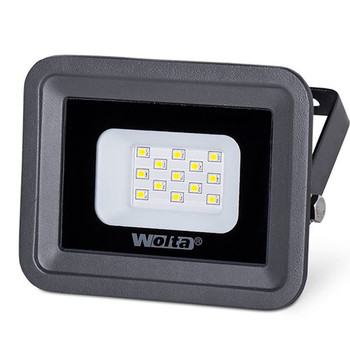 Светодиодный прожектор WOLTA WFL-10W/06W серый 5500K 10Вт SMD IP65 850Лм - Светильники - Прожекторы - . Магазин оборудования для автономного и резервного электропитания Ekosolar.ru в Черкесске