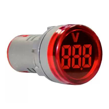 Индикатор значения напряжения AD22-RV красный Энергия - Электрика, НВА - Устройства управления и сигнализации - Сигнальная аппаратура - . Магазин оборудования для автономного и резервного электропитания Ekosolar.ru в Черкесске