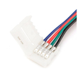Комплект коннекторов Apeyron Electrics 09-12 (2 клипсы с проводами) для RGB-светодиодной ленты 12В IP20 10 мм - Светильники - Cветодиодные ленты - . Магазин оборудования для автономного и резервного электропитания Ekosolar.ru в Черкесске
