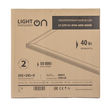 Панель ультратонкая светодиодная LightPhenomenON LT-UTP-01-IP40-40W-4000К - Светильники - Для общественных зданий - . Магазин оборудования для автономного и резервного электропитания Ekosolar.ru в Черкесске