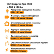 ИБП Энергия Про 1500 + Аккумулятор S 100 Ач - 12В (1100Вт - 50мин) - ИБП и АКБ - ИБП для котлов - . Магазин оборудования для автономного и резервного электропитания Ekosolar.ru в Черкесске